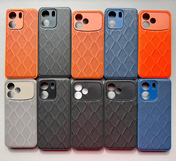 SPONGE PUFFED LEATHER CASE