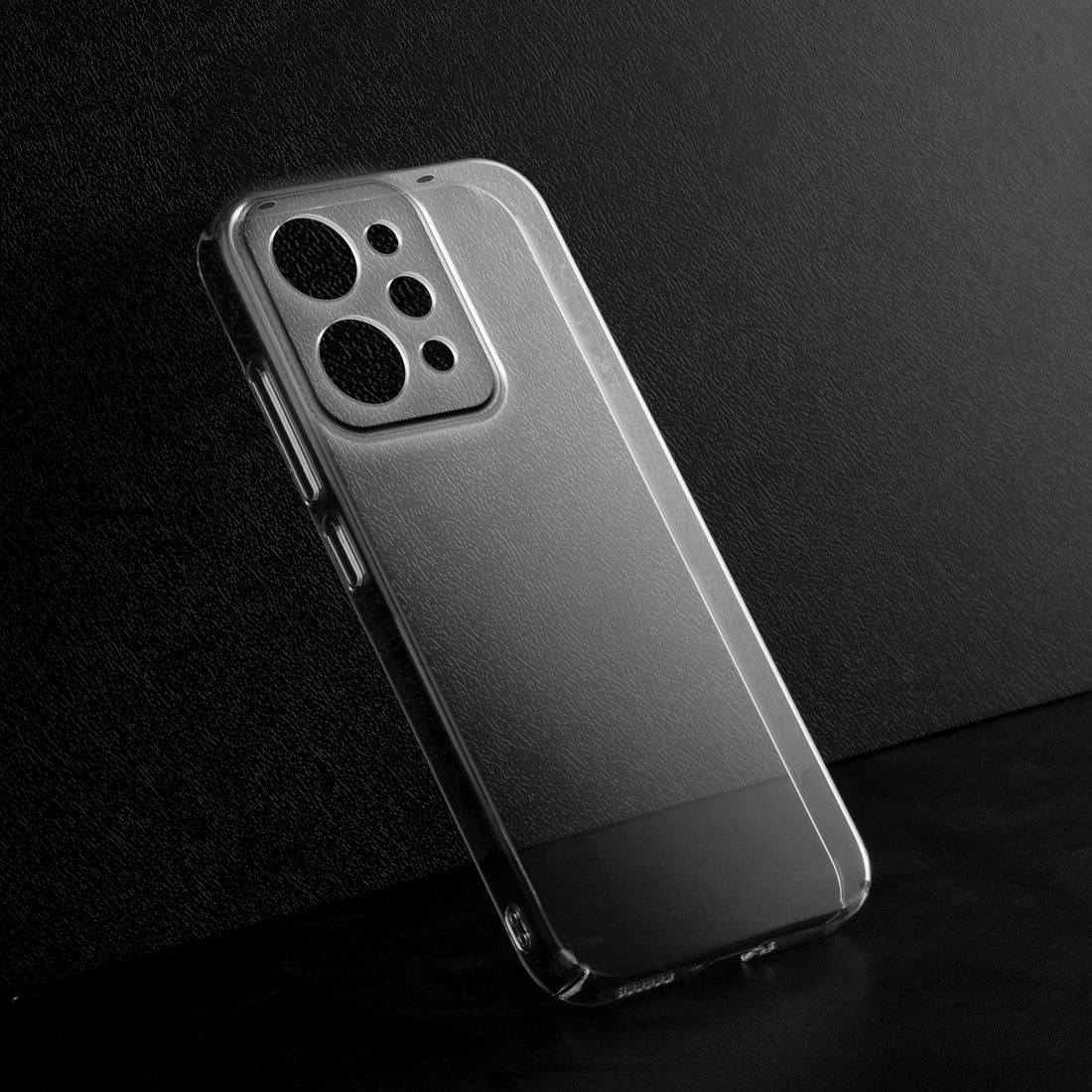 Crystal Clear Hard Anti-Yellow Transparent Back Cover Case