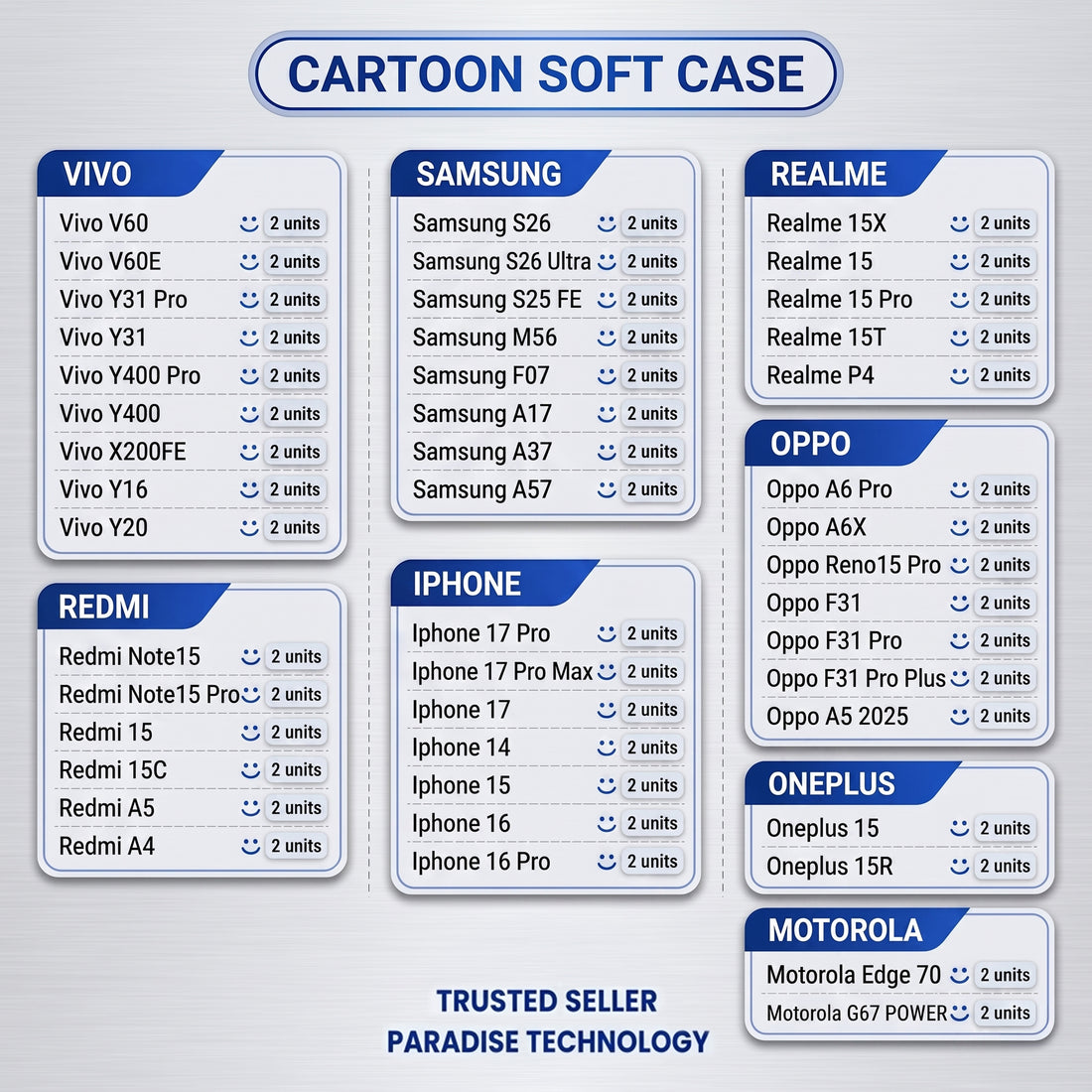 CARTOON SOFT CASE