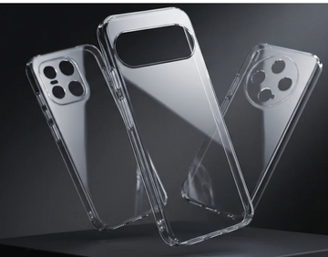 Crystal Clear Hard Anti-Yellow Transparent Back Cover Case