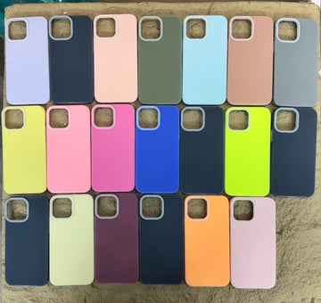 Neon Silicone Case With Camera Protection - Only For iPhone Models