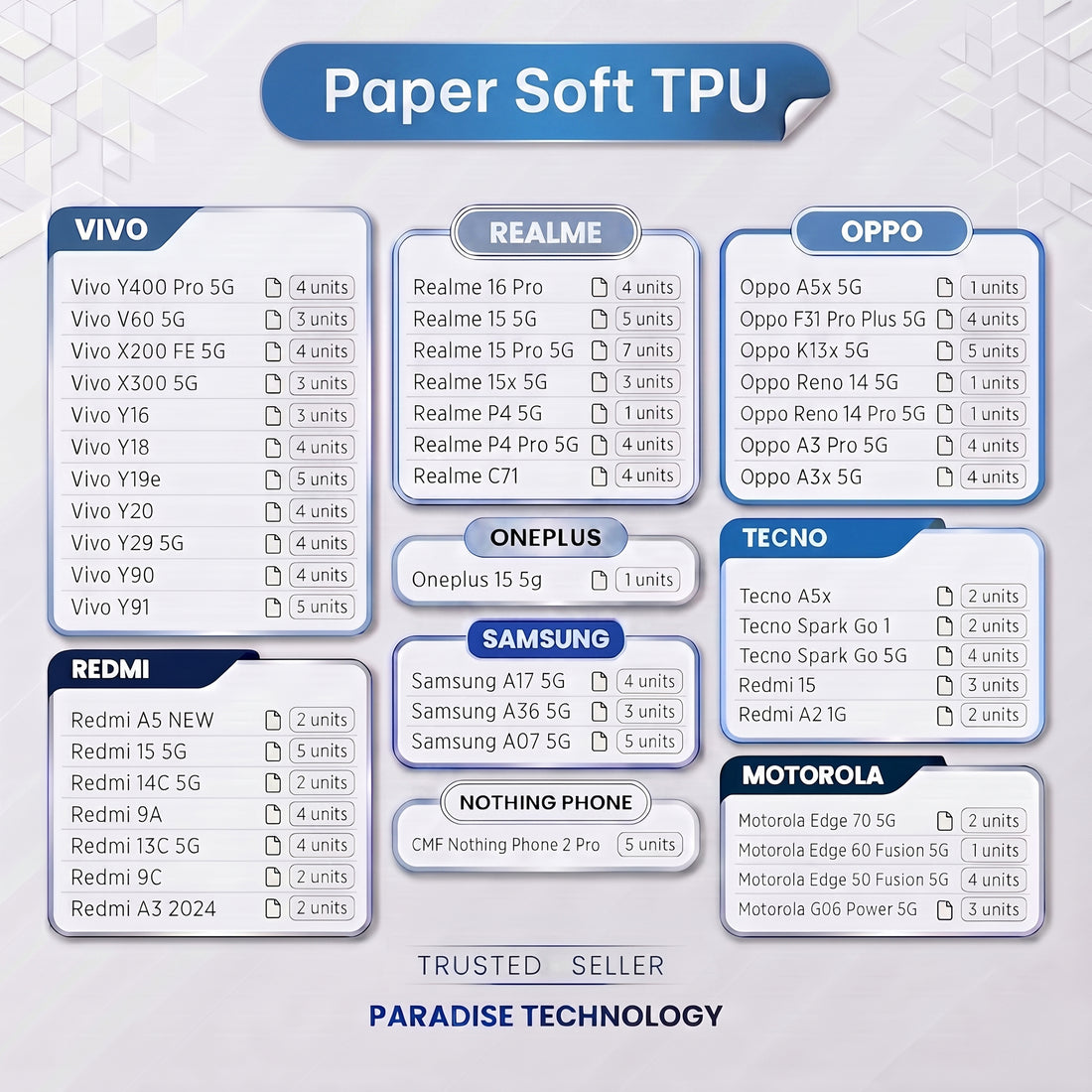 Paper Soft TPU