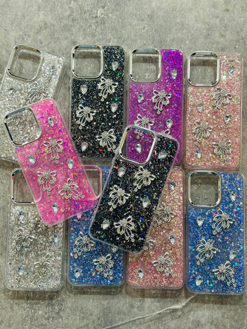 NEW DIAMOND LADIES BUTTERFLY BACK CASE