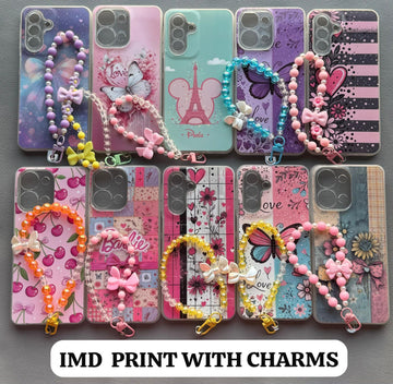 LADIES DESIGN IMD PRINT WITH CHARMS (AVAILABLE IN 100 QUANTITY)