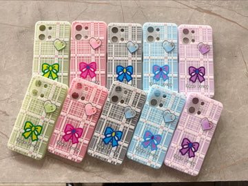 NEW LEDIES 2 IN 1 HEART CASE (AVAILABLE IN 136 QUANTITY)