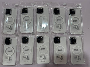 NEW ORIGINAL CRISTAL MAGSAFE BACK CASE (AVAILABLE IN 92 QUANTITY)