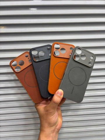 LEATHER  MAGSAFE PRINT CASE (AVAILABLE IN 210 QUANTITY)